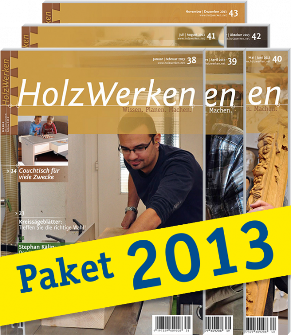 HolzWerken Jahrgangs-Paket 2013