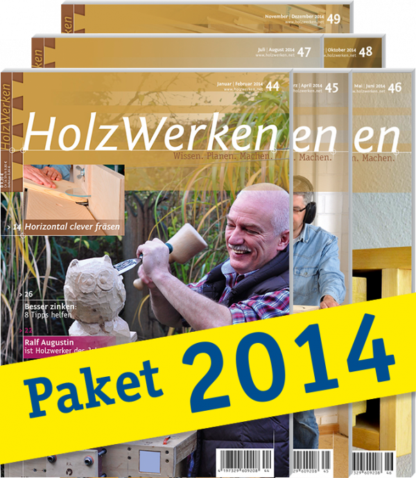 HolzWerken Jahrgangs-Paket 2014