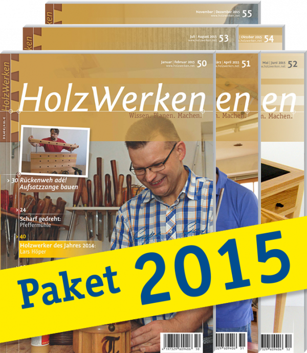 HolzWerken Jahrgangs-Paket 2015