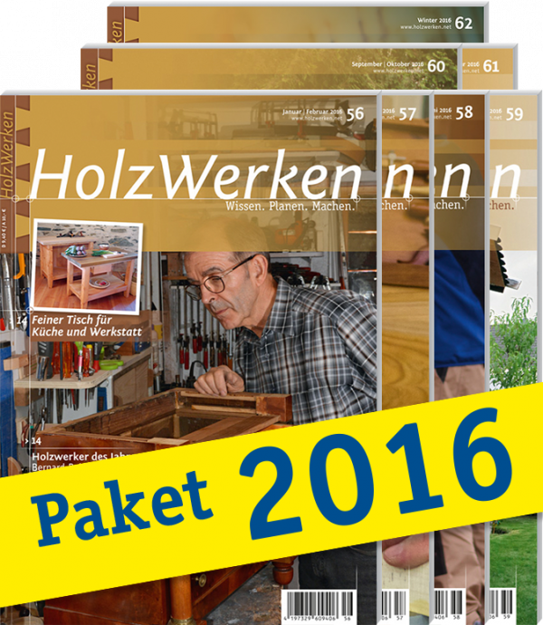 HolzWerken Jahrgangs-Paket 2016