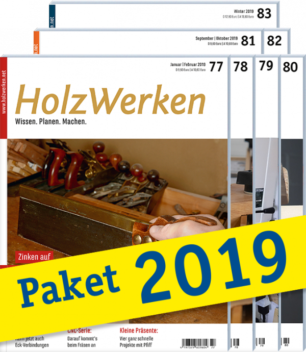 HolzWerken Jahrgangs-Paket 2019