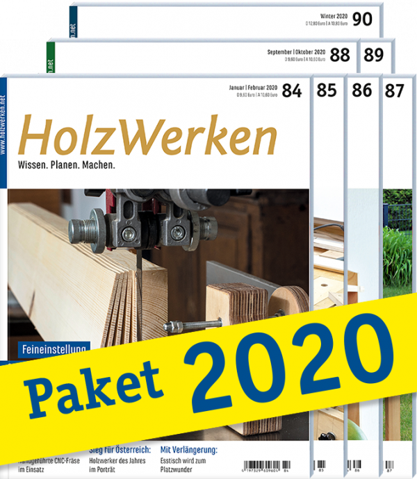 HolzWerken Jahrgangs-Paket 2020
