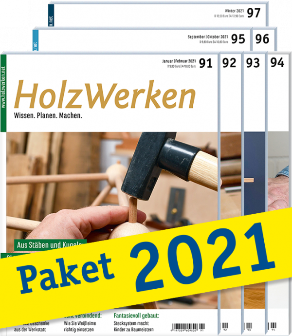 HolzWerken Jahrgangs-Paket 2021