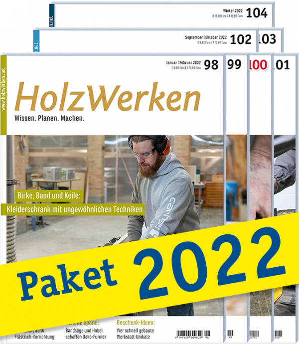 HolzWerken Jahrgangs-Paket 2022