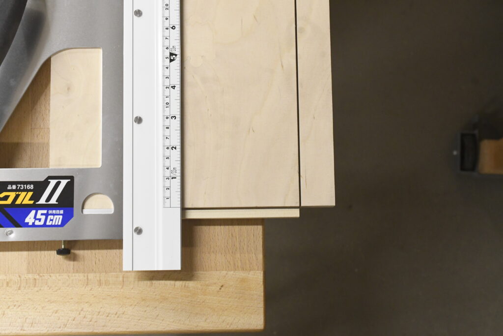 Shinwa L-Angle Führungsschiene Schnittplatzierung