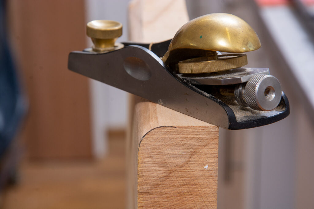Einen Stab hobeln mit der Hand