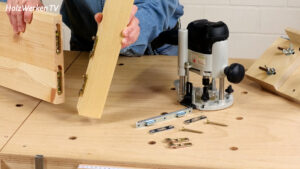 Bettbeschlaege als Verbinder