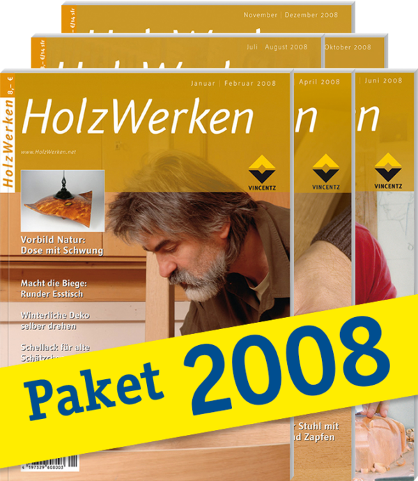HolzWerken Jahrgangs-Paket 2008 [Digital]