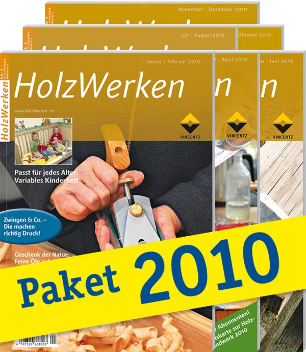 HolzWerken Jahrgangs-Paket 2010 [Digital]
