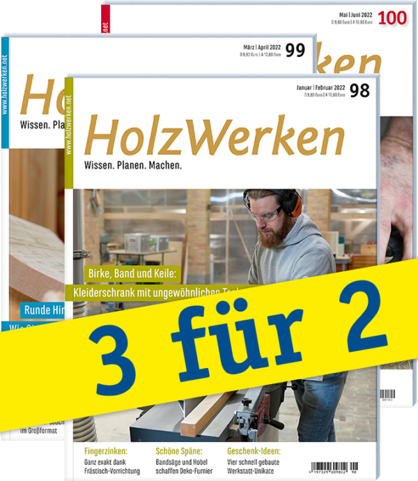 Kennenlern-Abonnement HolzWerken