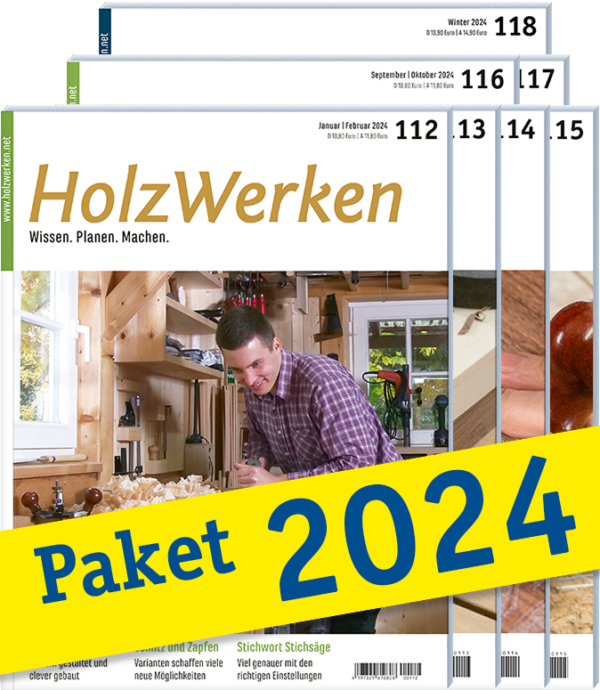 HolzWerken Jahrgangs-Paket 2024