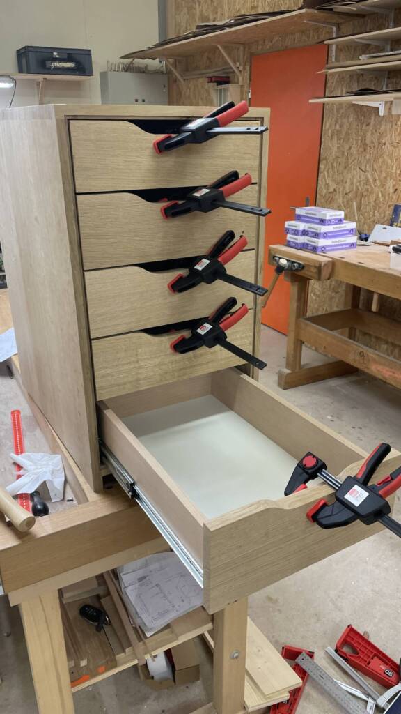 Schubladenmontage