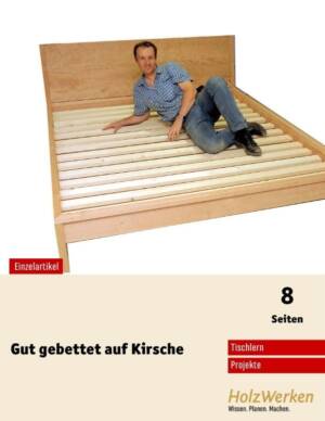 Bauanleitung: Doppel-Bett aus Kirschbaum