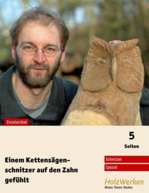 Kettensägenschnitzen mit Michael Knüdel