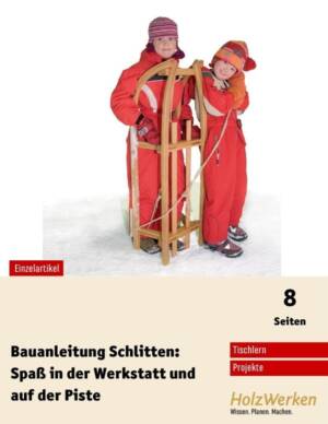 Bauanleitung: Schlitten