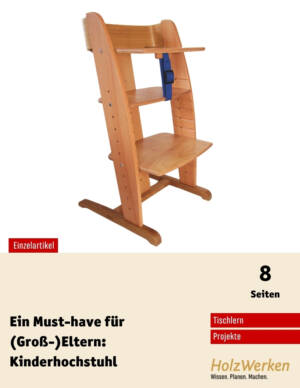 Bauanleitung: Kinderhochstuhl