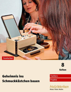 Bauanleitung: Schmuck-Kästchen