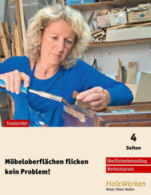 Reparaturen mit Wachs