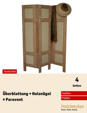 Paravent bauen