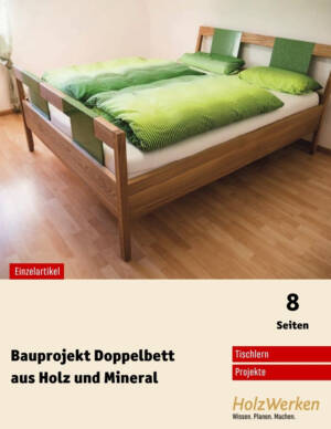 Bauanleitung: Doppelbett aus Eiche