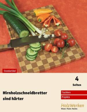 Hirnholz-Schneidbrett