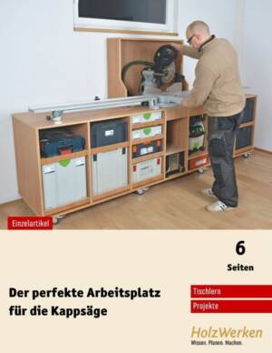 Bauanleitung: Kappsägenstation