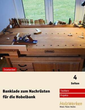 Anbau einer Banklade