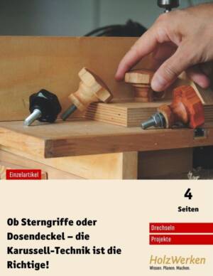 Sterngriffe drechseln