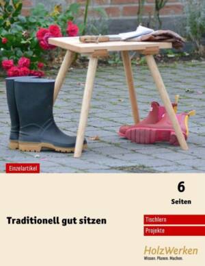 Bauanleitung: Grat-Hocker