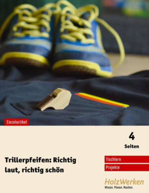 Bauanleitung: Trillerpfeifen