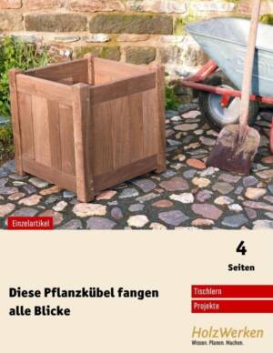 Bauanleitung: Pflanzkübel