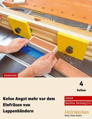 Flip-Brett für den Frästisch