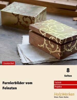 Bauanleitung: Kasten mit Messing-Marketerien