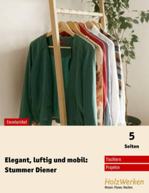 Bauanleitung: Stummer Diener