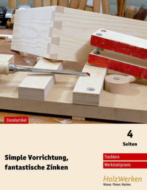 Vorrichtungsbau: Zinkenhilfe