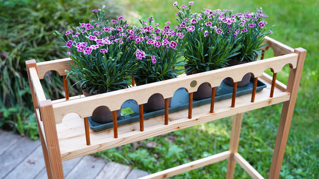 Fabricium filigraner Blumenständer